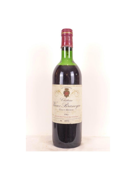 1982 - haut-médoc - château vieux braneyre cru bourgeois - rouge - bordeaux - Just Wines 