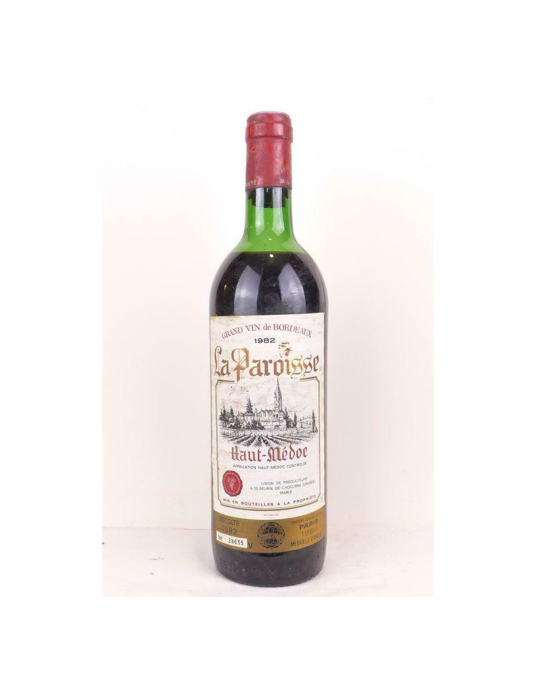 1982 - haut-médoc - la paroisse - rouge - bordeaux - Just Wines 