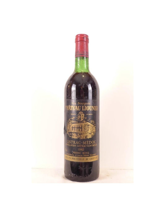 1982 - listrac - château liouner cru bourgeois - rouge - bordeaux - Just Wines 