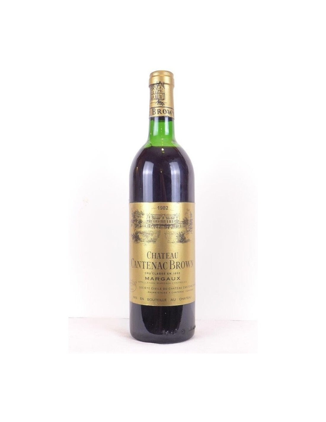 1982 - margaux - château cantenac brown grand cru classé (b1) - rouge - bordeaux - Just Wines 