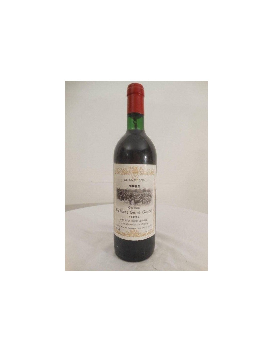 1982 - médoc - château la rose saint-bonnet - rouge - bordeaux - Just Wines 