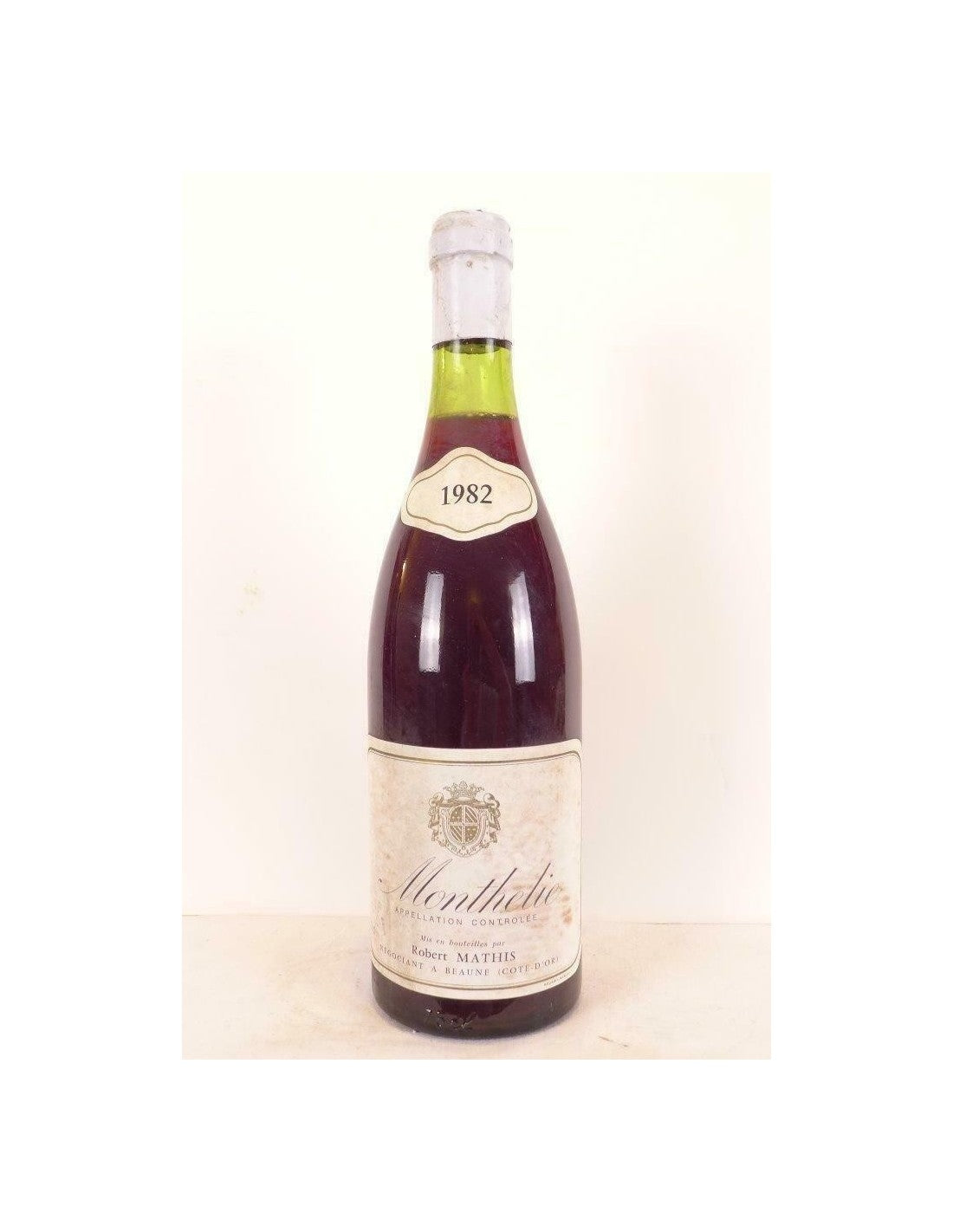 1982 - monthélie - robert mathis - rouge - bourgogne - Just Wines 