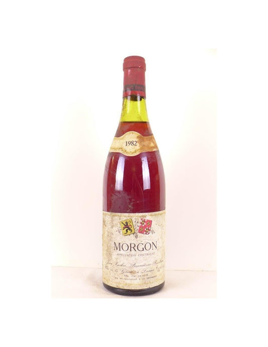 1982 - morgon - jean vacher - rouge - beaujolais - Just Wines 