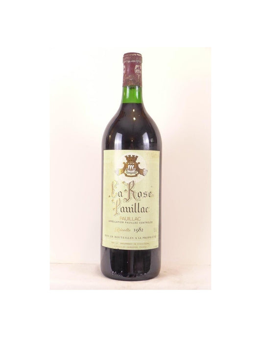 1982 - pauillac - la rose pauillac magnum 150 cl - rouge - bordeaux - Just Wines 