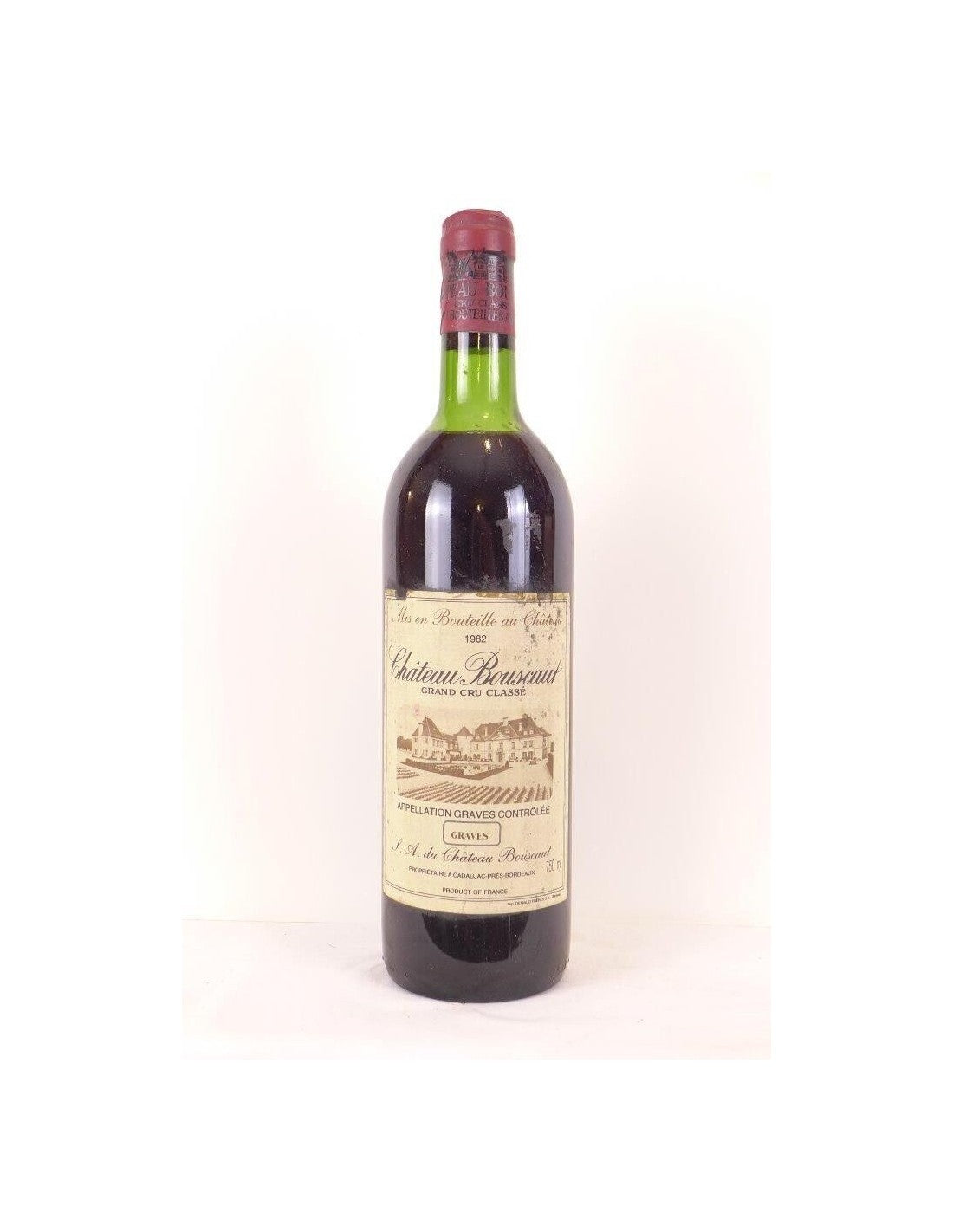 1982 - pessac-léognan - château bouscaut grand cru classé - rouge - bordeaux - Just Wines 