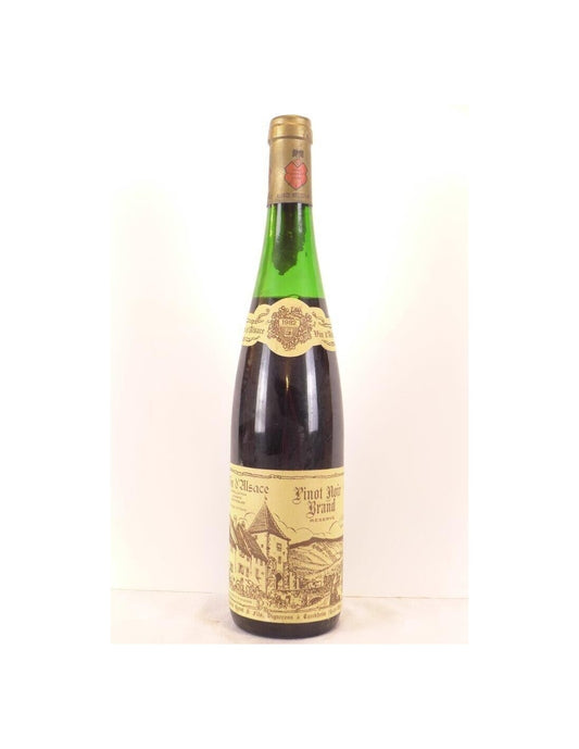 1982 - pinot noir - auguste hurst brand réserve - rouge - alsace - Just Wines 