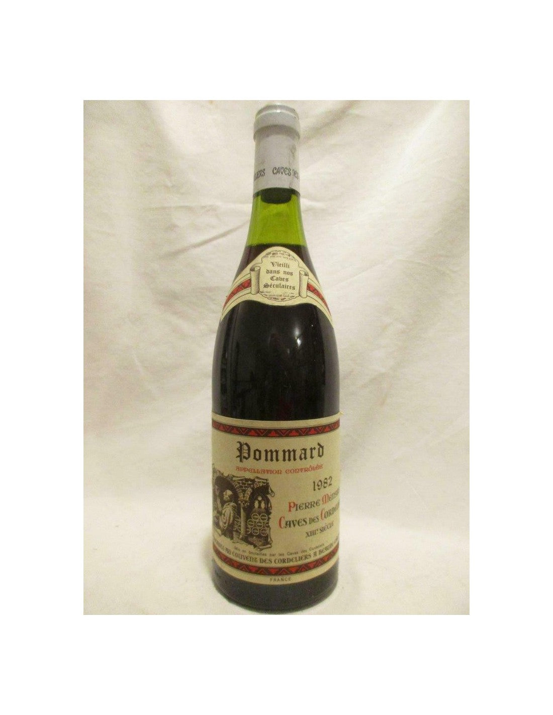 1982 - pommard - pierre ménard caves des cordeliers - rouge - bourgogne - Just Wines 