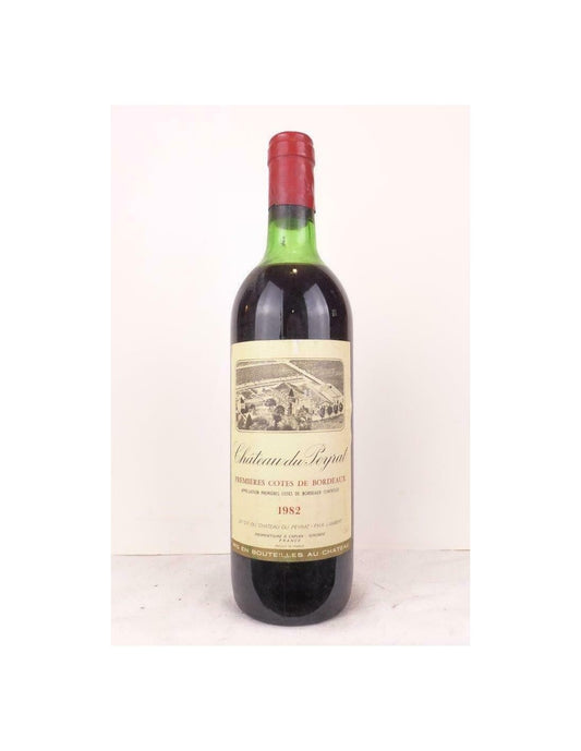 1982 - premières côtes de bordeaux - château du peyrat (b1) - rouge - bordeaux - Just Wines 