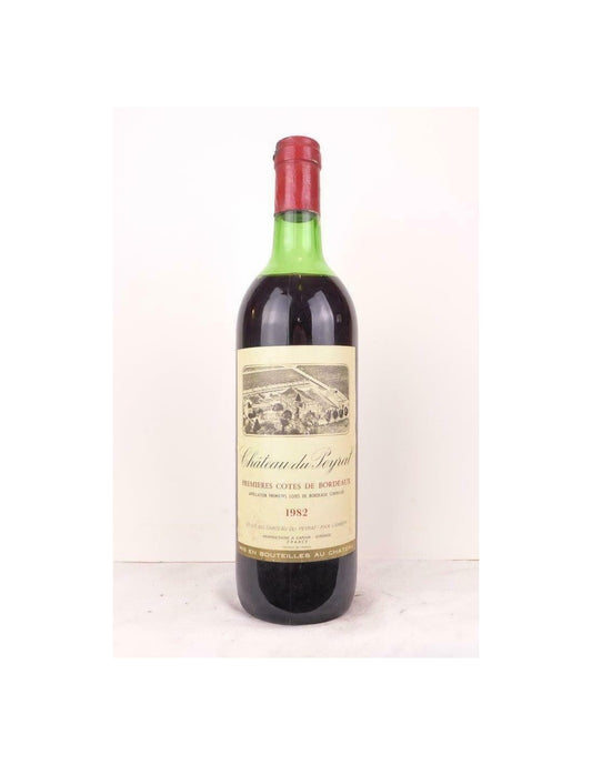 1982 - premières côtes de bordeaux - château du peyrat (capsule abîmée) - rouge - bordeaux - Just Wines 