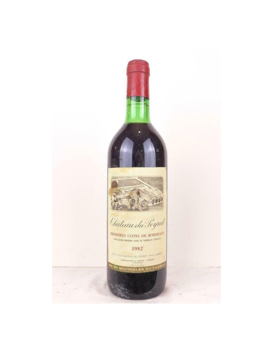 1982 - premières côtes de bordeaux - château du peyrat - rouge - bordeaux - Just Wines 