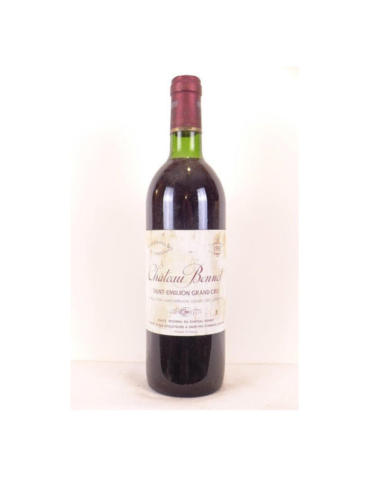 1982 - saint-émilion - château bonnet grand cru - rouge - bordeaux - Just Wines 