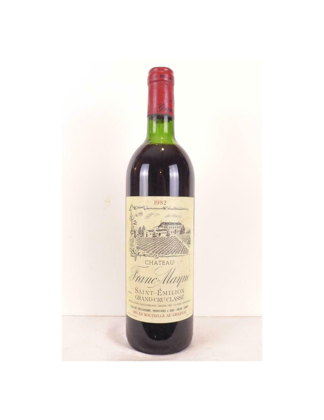 1982 - saint-émilion - château franc-mayne grand cru classé (b1) - rouge - bordeaux - Just Wines 