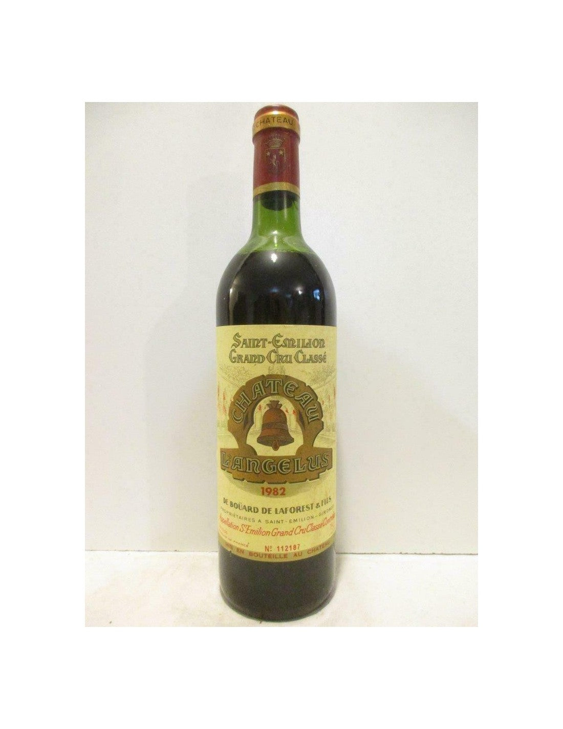 1982 - saint-émilion - château l'angélus grand cru classé (b1) - rouge - bordeaux - Just Wines 