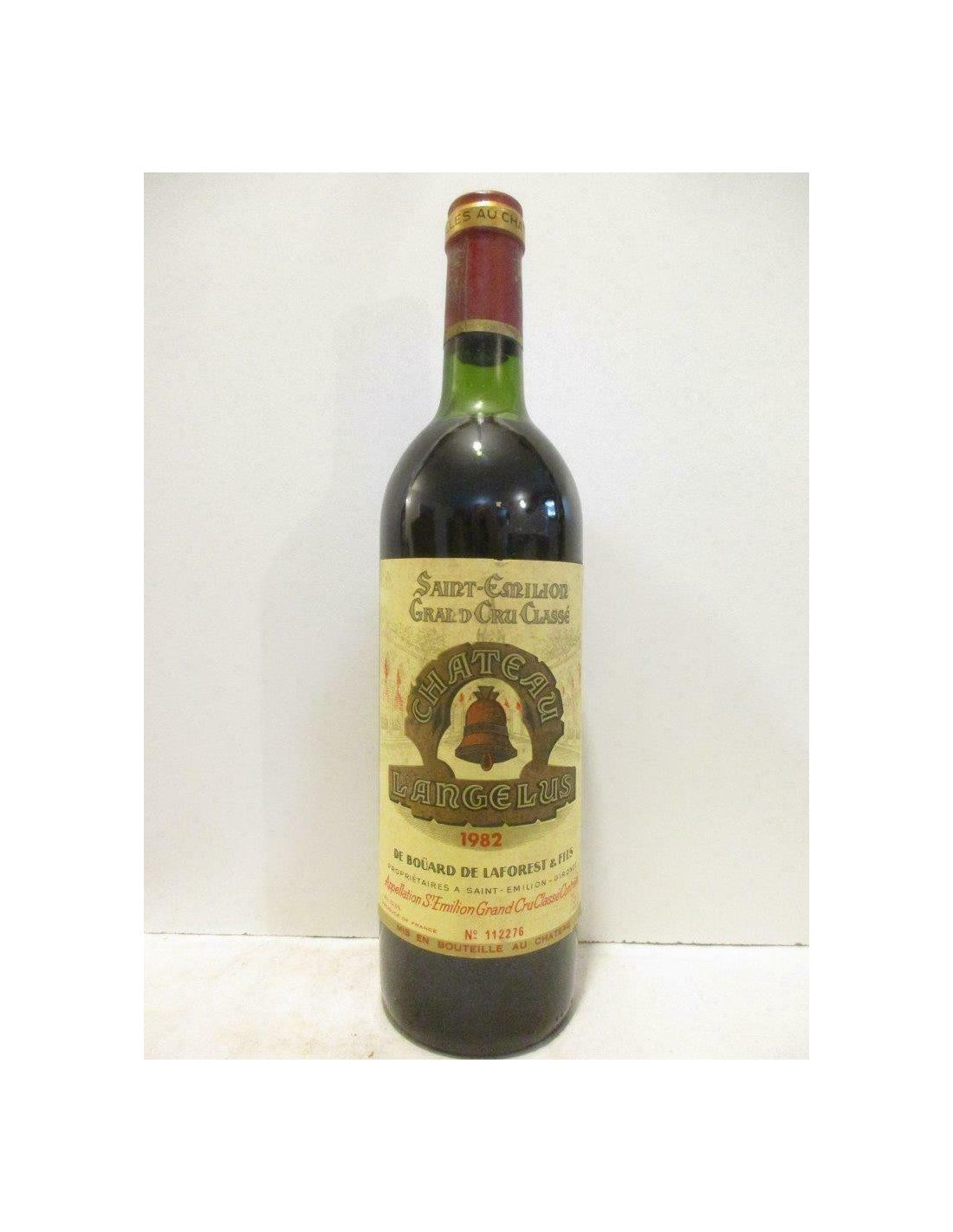 1982 - saint-émilion - château l'angélus grand cru classé (capsule abîmée) - rouge - bordeaux - Just Wines 