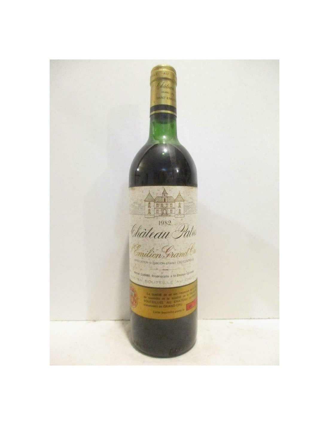 1982 - saint-émilion - château patris grand cru - rouge - bordeaux - Just Wines 