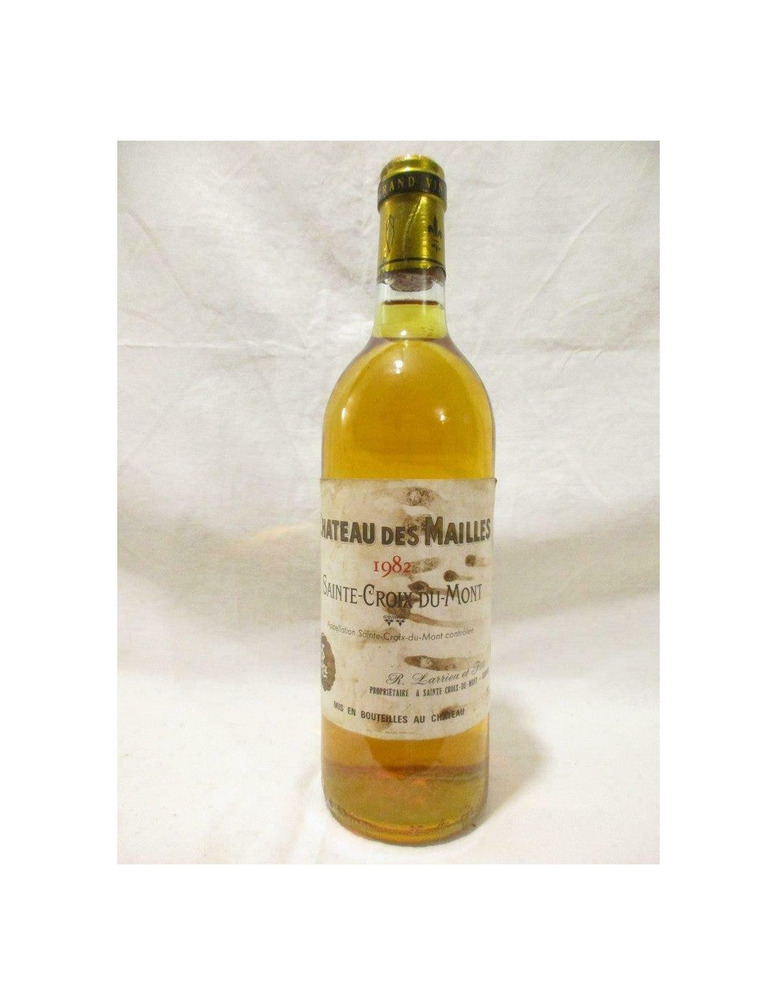 1982 - sainte-croix du mont - château des mailles (étiquette tachée) - liquoreux - bordeaux - Just Wines 