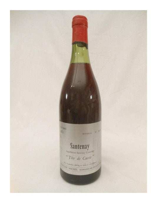 1982 - santenay - christian michel tête de cuvée - rouge - bourgogne - Just Wines 