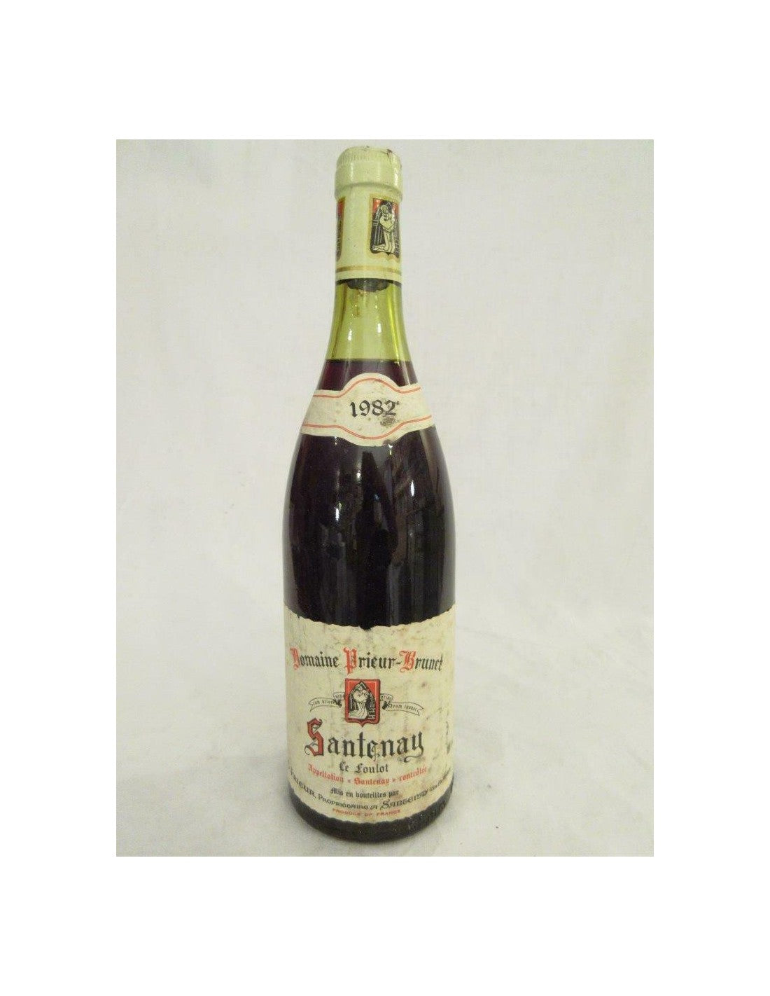 1982 - santenay - prieur-brunet le foulot - rouge - bourgogne - Just Wines 