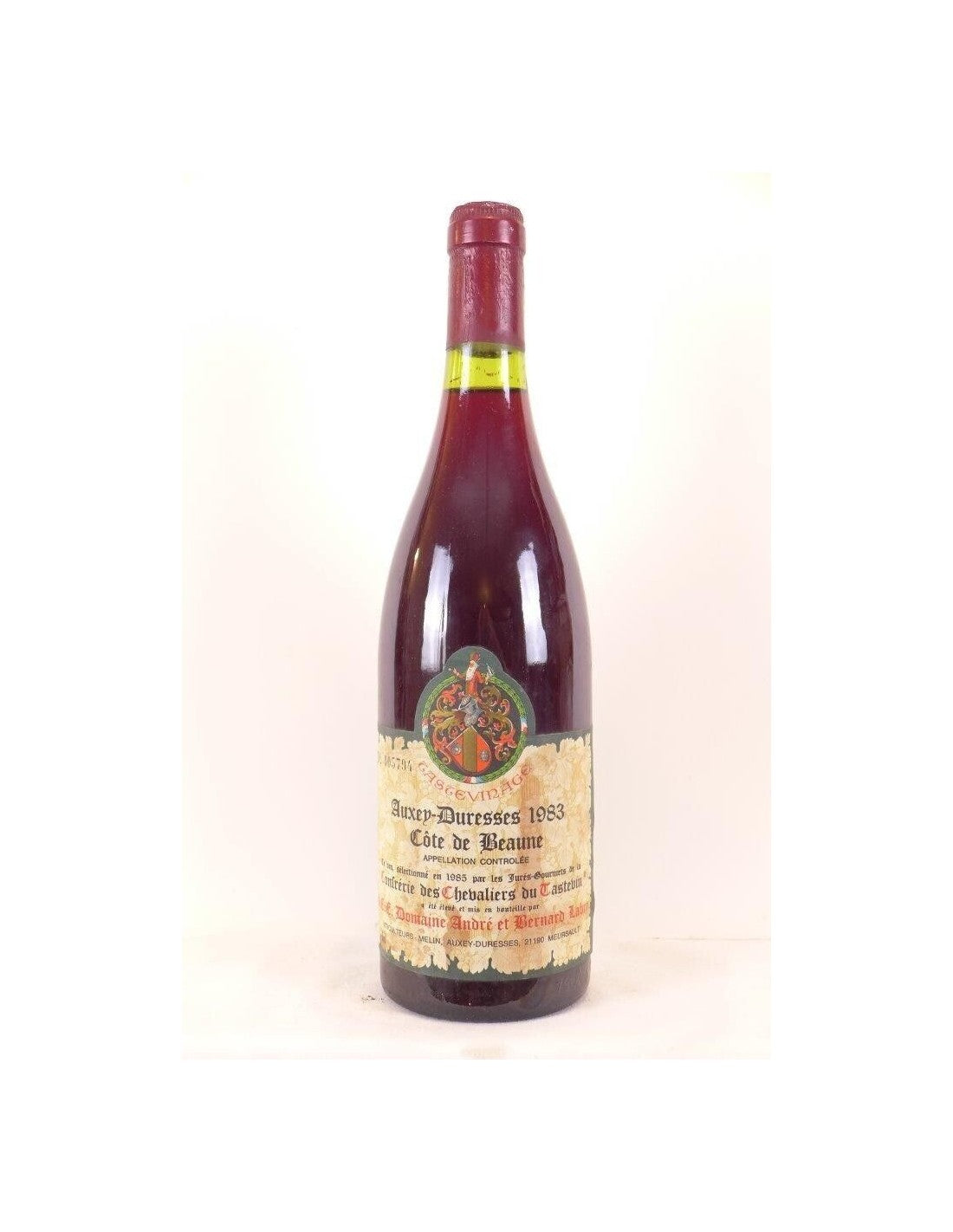 1983 - auxey-duresses - andré et bernard labry tastevinage (b1) - rouge - bourgogne - Just Wines 