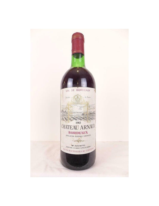 1983 - bordeaux - château arnaud - rouge - bordeaux - Just Wines 