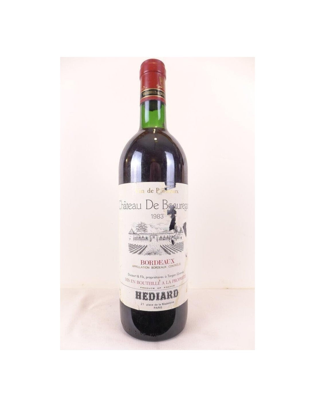 1983 - bordeaux - château de beauregard (b1) - rouge - bordeaux - Just Wines 