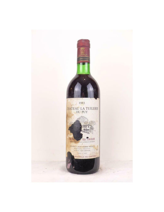 1983 - bordeaux - château la tuilerie du puy (étiquette déchirée b2) - rouge - bordeaux - Just Wines 