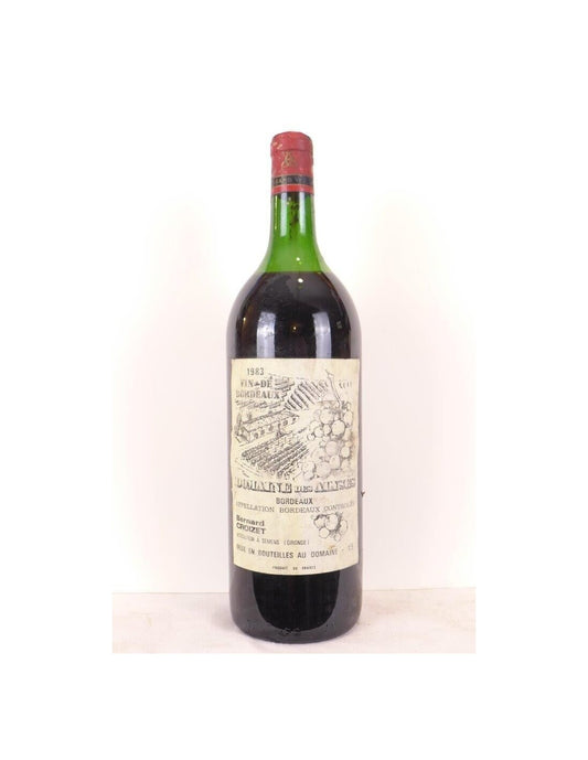 1983 - bordeaux - domaine des alyses (capsule abîmée) magnum 150 cl - rouge - bordeaux - Just Wines 