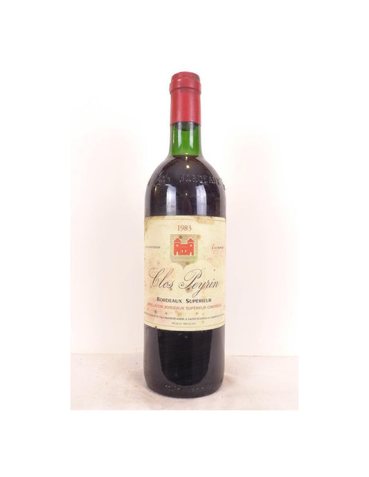 1983 - bordeaux supérieur - clos peyrin (étiquette sale) - rouge - bordeaux - Just Wines 