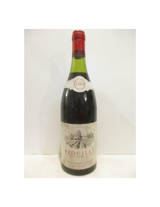 1983 - brouilly - domaine lafond - rouge - beaujolais - Just Wines 