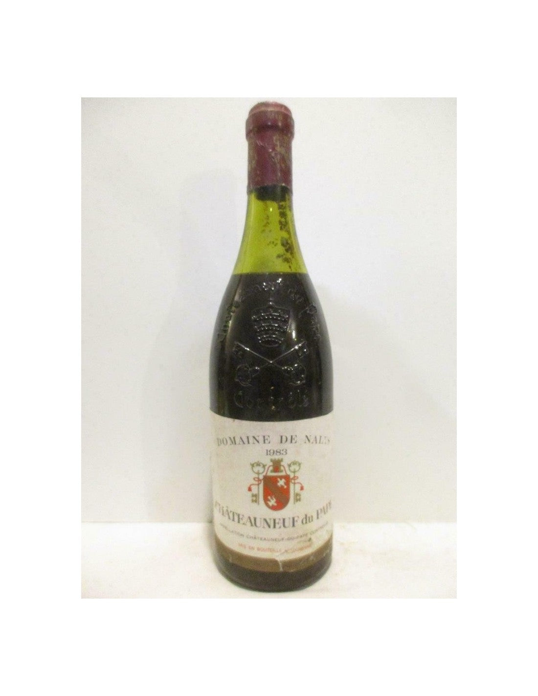 1983 - châteauneuf du pape - domaine de nalys (étiquette usée capsule abîmée) - rouge - rhône - Just Wines 