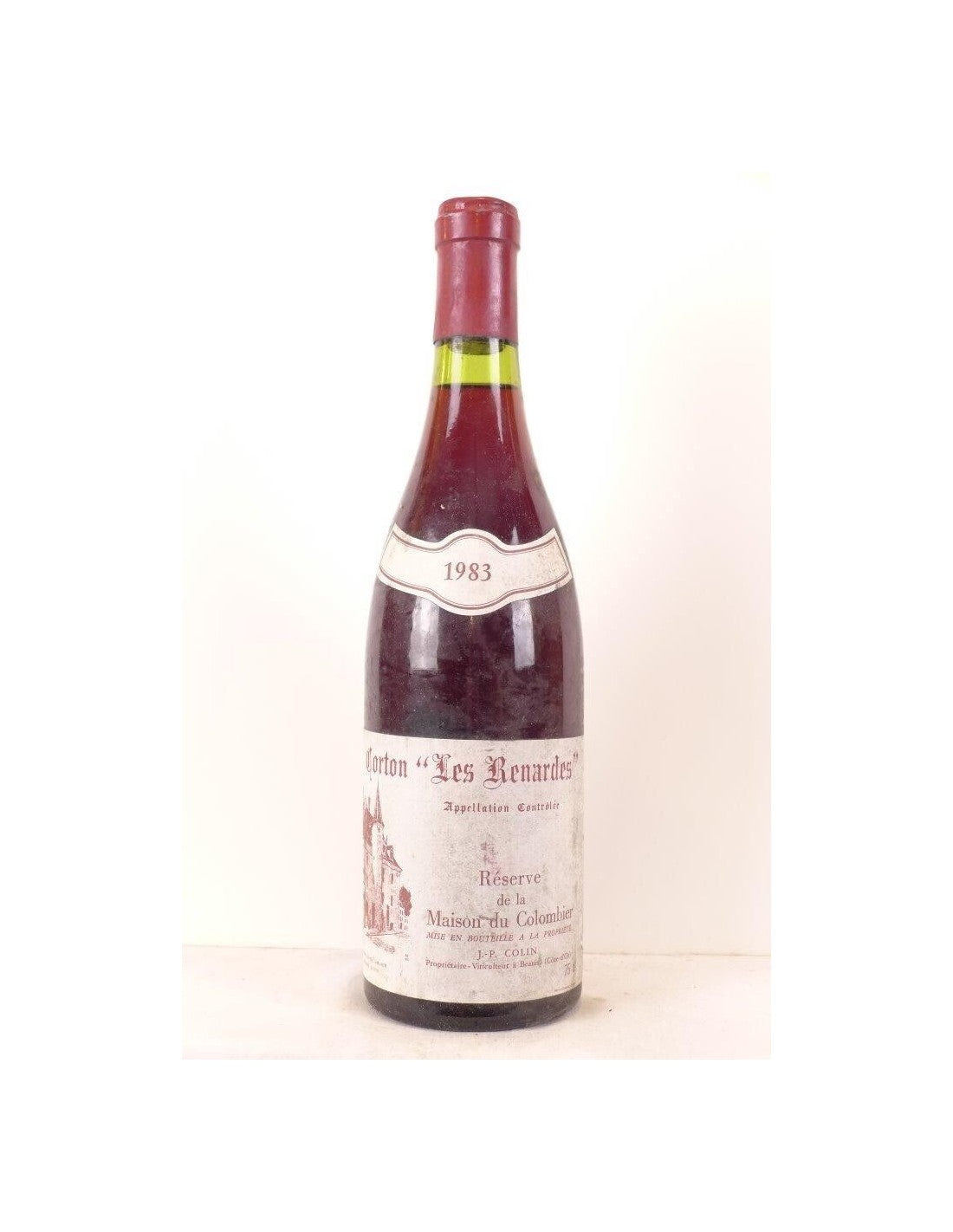 1983 - corton - colin grand cru les renardes - rouge - bourgogne - Just Wines 