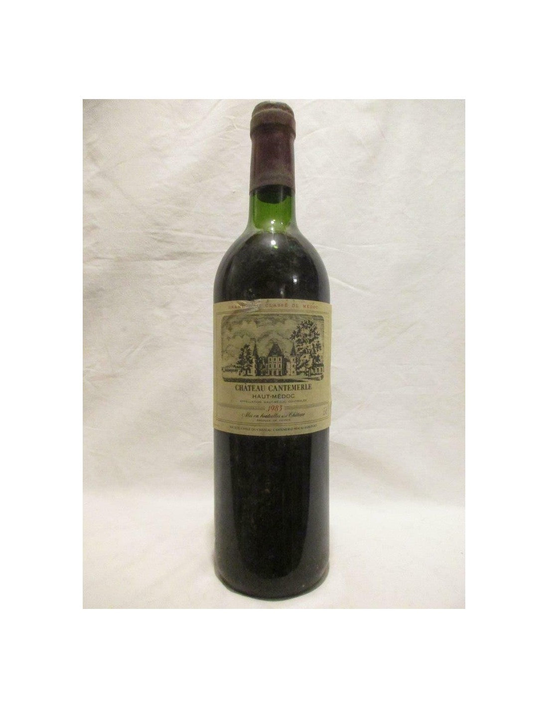 1983 - haut-médoc - château cantemerle grand cru classé - rouge - bordeaux - Just Wines 