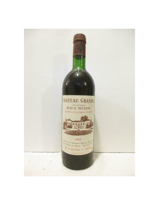 1983 - haut-médoc - château grandis cru bourgeois - rouge - bordeaux - Just Wines 