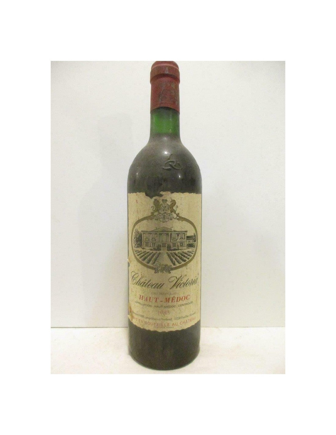 1983 - haut-médoc - château victoria - rouge - bordeaux - Just Wines 