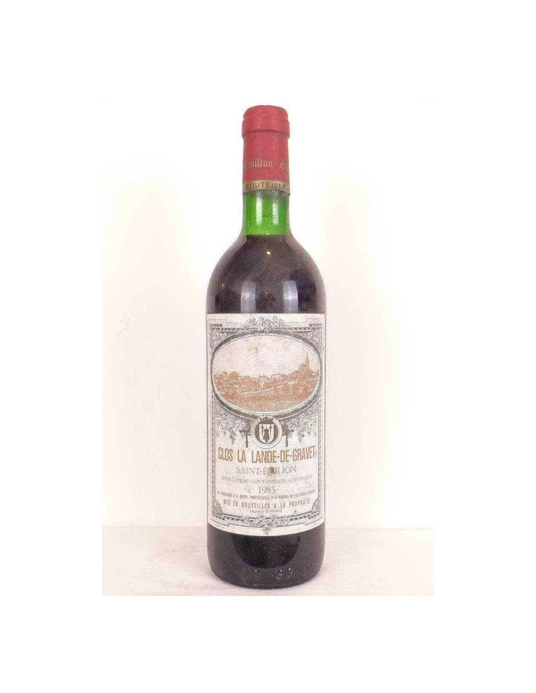 1983 - lalande de pomerol - clos la lande-de-gravet - rouge - bordeaux - Just Wines 