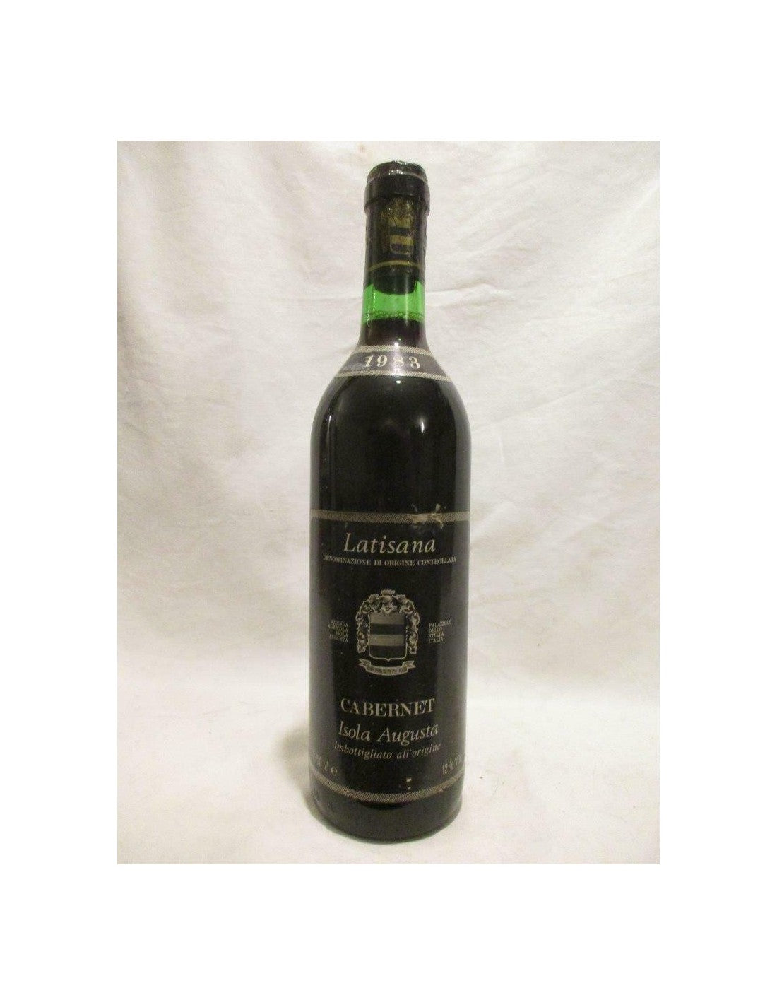 1983 - latisana - isola augusta cabernet - rouge - italie - Just Wines 