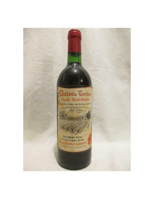 1983 - lussac saint-émilion - château terrien prestige - rouge - bordeaux - Just Wines 