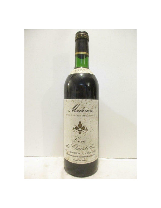 1983 - madiran - vignerons du vic-bilh-madiran cuvée du chambellan - rouge - sud-ouest - Just Wines 