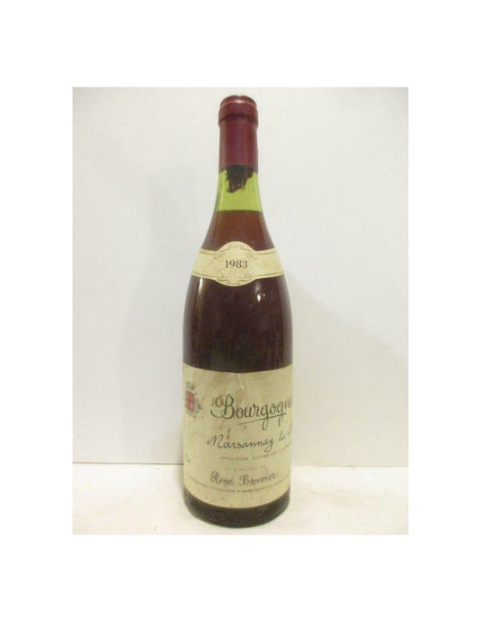 1983 - marsannay - rené bouvier - rouge - bourgogne - Just Wines 