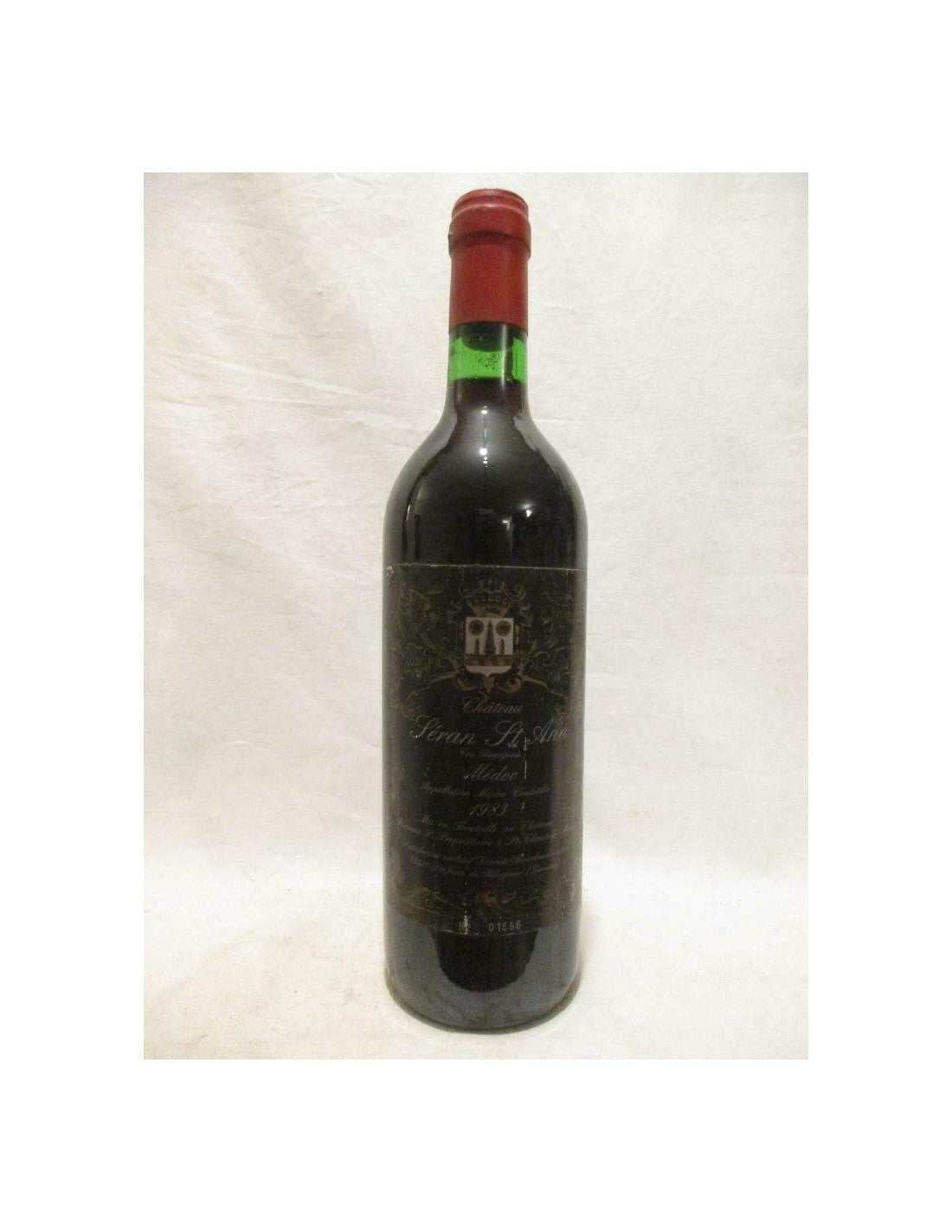 1983 - médoc - château séran sainte-anne cru bourgeois - rouge - bordeaux - Just Wines 