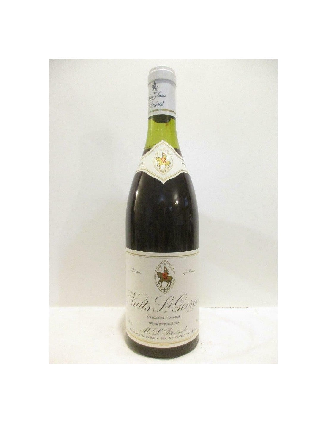 1983 - nuits saint-georges - parisot (b1) - rouge - bourgogne - Just Wines 