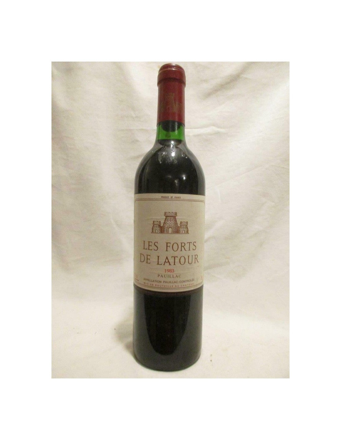 1983 - pauillac - les forts de latour (second de château latour) - rouge - bordeaux - Just Wines 