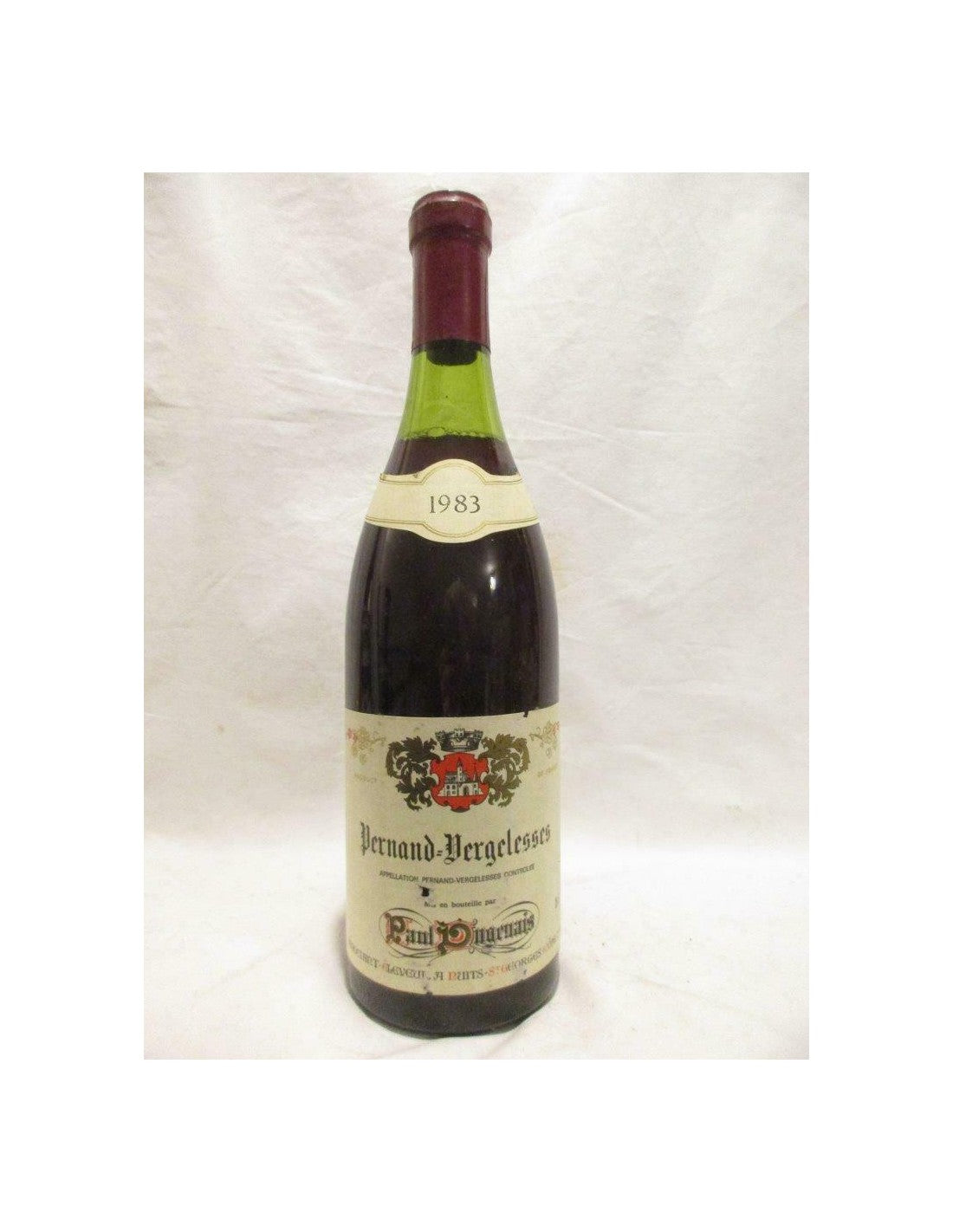 1983 - pernand-vergelesses - paul dugenais - rouge - bourgogne - Just Wines 