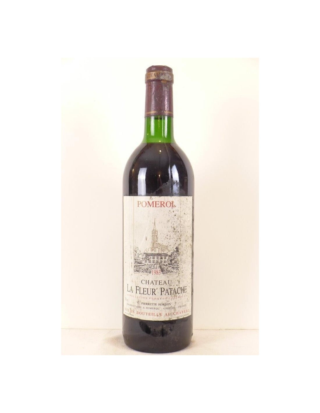 1983 - pomerol - château la fleur patache (étiquette sale) - rouge - bordeaux - Just Wines 