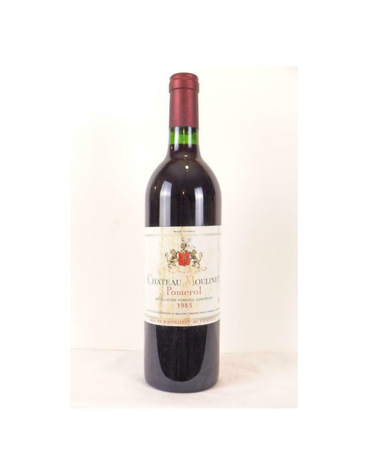 1983 - pomerol - château moulinet (étiquette tâchée) - rouge - bordeaux - Just Wines 