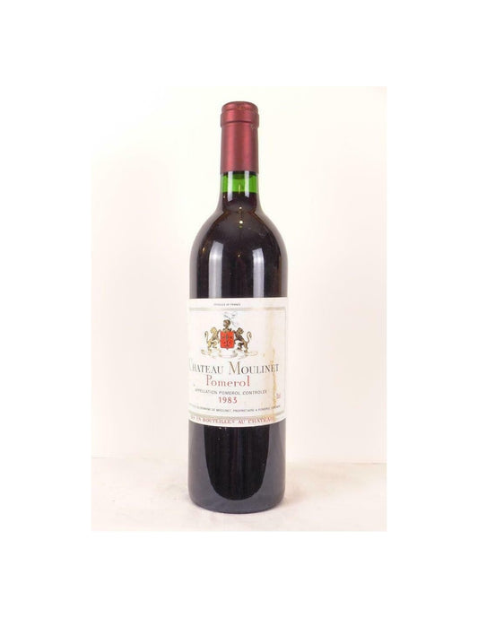 1983 - pomerol - château moulinet - rouge - bordeaux - Just Wines 