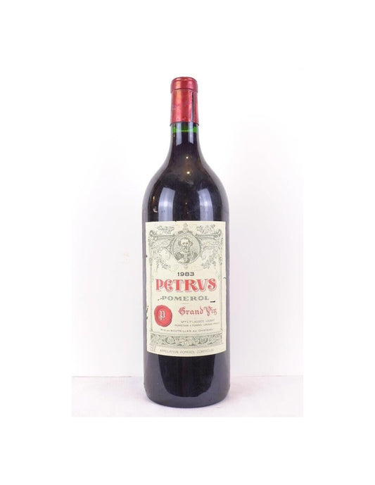 1983 - pomerol - petrus (capsule découpée vérification année) magnum 150 cl - rouge - bordeaux - Just Wines 