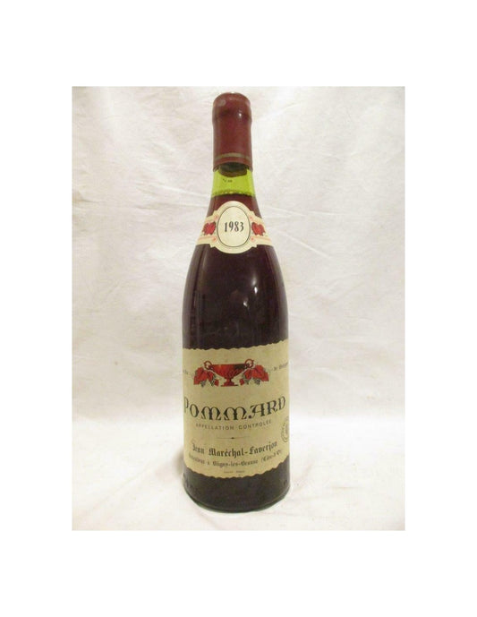 1983 - pommard - jean maréchal-laverjon - rouge - bourgogne - Just Wines 