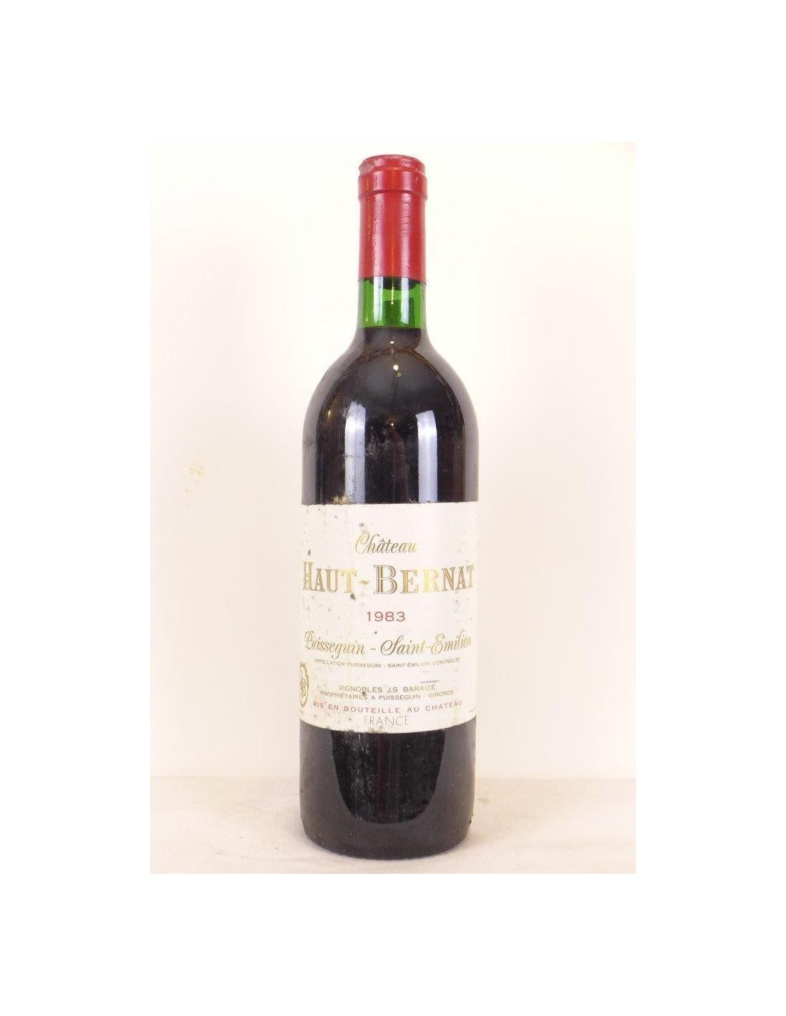 1983 - puisseguin saint-émilion - château haut-bernat - rouge - bordeaux - Just Wines 