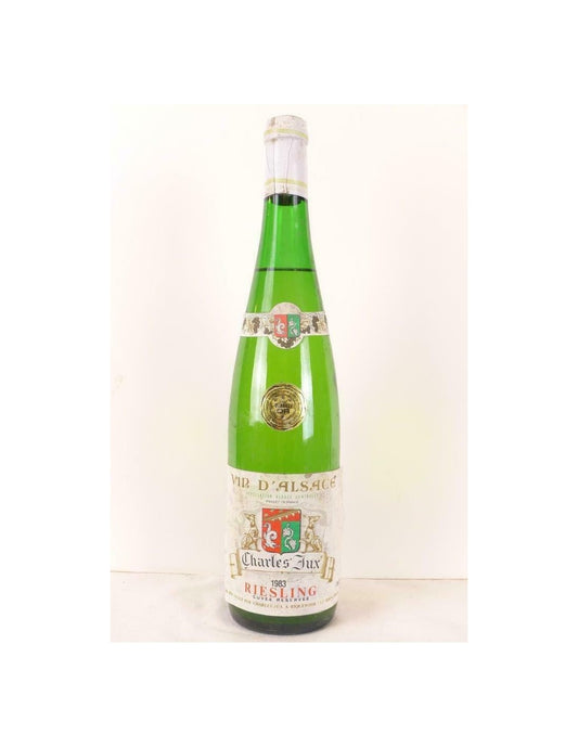 1983 - riesling - charles jux - blanc - alsace - Just Wines 